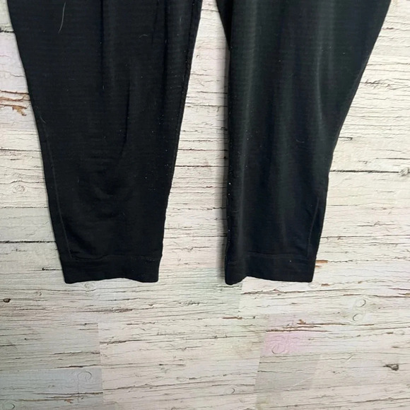 Patagonia baselayer capilene black pants men’s  size small crop - Picture 2 of 9